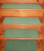 14 = Step 9" x 30" + Landing 30'' x 30'' Wool Tufted Carpet Stair Treads .