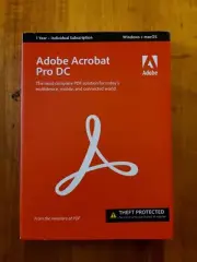 Adobe Acrobat Pro DC 2020 Upgrade 1 Year Subscription PDF for Windows + Mac OS