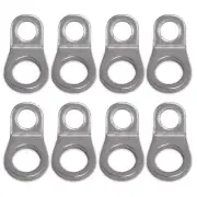 8 PCS Stainless Steel Multi-Purpose Tie Down Anchor Strapping Hooks for Mounting