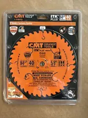 CMT P08040 ITK Plus Finish Saw Blade 8-8-1/4" 40 Teeth w/ Shear Angle