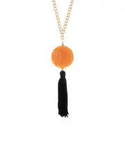 Kenneth Jay Lane 18K Plated Pendant Necklace