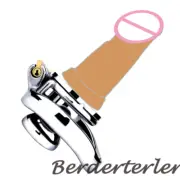 Flat Chastity Cage CBT Play Erect Denial Stainless Steel Negative Ring Man