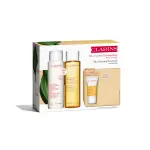 Clarins Cleansing Set Esp Skin Nor Descaling Milk Tp 200ml Hydra Tonic Lotion Ps e Norm 200ml Mini@|