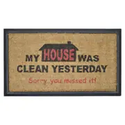 Solemate Clean Yesterday 40x70cm Stylish Durable Outdoor Front Doormat