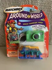 Matchbox GREAT BARRIER REEF #34 Around the World Series Sticker Passport Camera