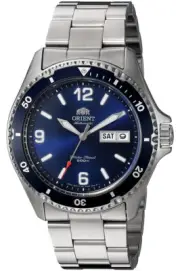 ORIENT Watch - FAA02002D9 for Male Blue in Steel
