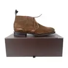 RM Williams Kingscliff Boot Mens AU/UK 7 US 8 EU 41 Brown Suede Almond Toe New