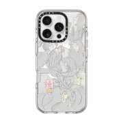 iPhone 16 Pro Clear Case MagSafe Compatible SILVER LADY BY SAITEMISS