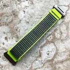 Flash Color Sports Hook and Loop Adjustable Nylon Band Strap for Fitbit Ionic