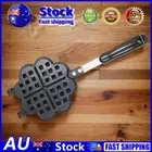 Mini Waffle Pot Egg Cake Oven Non-Stick Aluminum Alloy Double-Sided Frying Pan