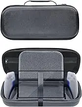 XinGeeek Portal Hard Carrying Case for PlayStation Portal Portable Travel Storage Bag Shockproof Protective Organizer Case for PS5 Handheld Game Consoles, Black, All Protective EVA Hard Portable