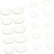 20pcs Prepoured Agar Plates for Science Experiments Nutrient Agar Petri Dishes for Laboratory Use Easy to Use Compact Design for Cultivation and Research