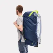 Roll Up Wheeled Travel Duffle - Navy