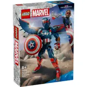 LEGO Super Heroes New Captain America Construction Figure - 76296