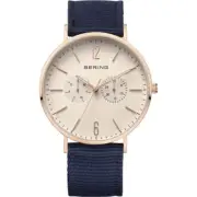 Bering Unisex Watch Wrist Watch Ultra Slim - 14240-664 Nylon