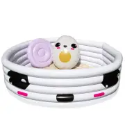 Large Inflatable Kiddie Pool- Cute Ramen Kawaii Theme, Children's Swimming Po...
