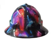 Cool Hard Hats Unisex NEON GAMER Pro Choice Wide Brim Safety Hard Hat