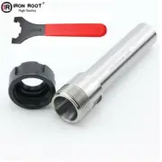 C20-ER25UM-200L Collet Chuck Holder CNC Extension Rod Straight Shank+1P Wrench