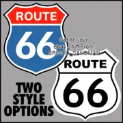 Fridge Fun Refrigerator Magnet Retro Travel Historic ROUTE 66 Highway Sign Logo