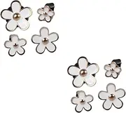 Car Freshener Vent Air Fresheners 4pcs Flower Shape Car Essential Oil Diffuser Car Aromatherapy Diffuser Auto Adornment