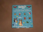 NEW, BLUEY CHRISTMAS WEEK COUNTDOWN 7 DAY BATH BOMB CALENDAR