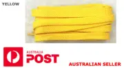 120cm Flat Classic Shoe Laces Double Hollow Casual Boot Sport Shoelace Yellow