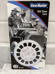 NEW Old Time Cars 3D View-Master 3 Reels In Sealed Packet