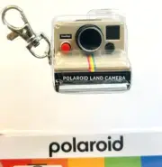 Polaroid Land One Step Camera World's Smallest Keychain Sound & Simulated Film