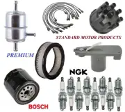 Tune Up Kit Filters Cap Spark Plugs Wire For CHRYSLER CORDOBA V8; 5.2L 1983