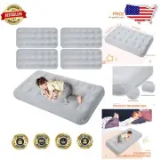 Comfortable 4-Piece Kids Inflatable Airbed Set - Perfect for Sleepovers & Travel