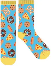 Frankly Funny Novelty Socks One Size Fits Most - Snacks, EJF E9953