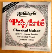 d addario classical guitar strings EJ45TT