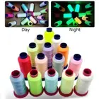 1000 Yards Spool Luminous Thread Glow In The Dark DIY Embroidery Cord Yarns