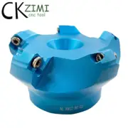 Aluminum AL-KM12 80-22 5Flute CNC Indexable Face milling Cutter,For SEKT1204