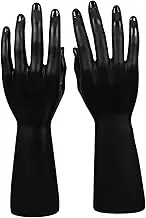 GANAZONO 2pcs Mannequin Arm Jewelry Holder Realistic Hand Shaped Trinket Stand for Watches Rings Bracelets Elegant Countertop Display Stable Base for Enhanced Aesthetic Appeal