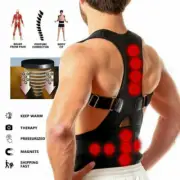 Magnetic Posture Corrector Belt for Lumbar Lower Back Support Shoulder Brace
