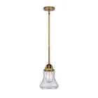 Innovations Bellmont 1 Light 6" Mini Pendant, LED, BB/Seed - 288-1S-BB-G194-LED