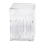Fashionable Makeup Brush Holder with Clear Lid Accessory for Easy Viewing