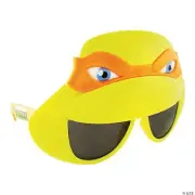 Sun-Staches Teenage Mutant Ninja Turtles ; Michelangelo Sunglasses - 1 Pc.