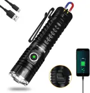 TS22 Mini EDC Flashlight Rechargeable - LED Flashlight Super Bright 4500 High