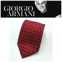 在飛比找蝦皮購物優惠-二手真品 giorgio armani手打領帶  領帶 10