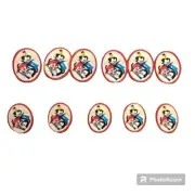 Set of 11 VTG 1994 Warner Bros Bakery Craft ANIMANIACS Plastic Cupcake Toppers
