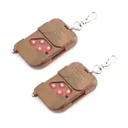 2*Universal Cloning Remote Control Key Fob for Car Garage Door Gate 433.92mhz