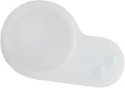Electric Scooter Parts Waterproof Silicon Cover, for Kugoo, M4 LCD Display Transparent Protective Cap, for Electric Scooter Instrument Dashboard Electric Scooter Dashboard Silicone Case(White)