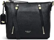 [RADLEY] London Fountain Road - Small Ziptop Crossbody, Black