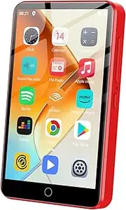 MP3 Players with Bluetooth and WiFi, 4.0" Touchscreen MP3 Player for Kids Built in Speaker, MP3 & MP4 Players with Spotify, Audible, Amazon Music, Deezer, Pandora, FM Radio