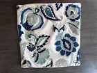 ENVOGUE NWT Pillow Covers Throws Beach Patio Cottage Couch Teal Navy Tan Zip