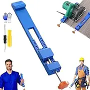 Adjustable Cutting Machine Base Guide, 2025 New Electric Circular Saw Milling Positioning Clamp, Precision Wood Cutting Guide, Saw Guide for Circular Saw, for Precision Cutting and Milling Tasks(1pcs)