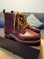 RM Williams Kingscote Boots Warwick Yearling Leather Size AU 9 RRP $595