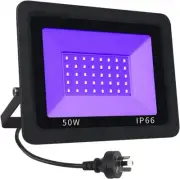UV Black Lights, Spotlights 50W High Power UV LED Floodlight Waterproof IP66